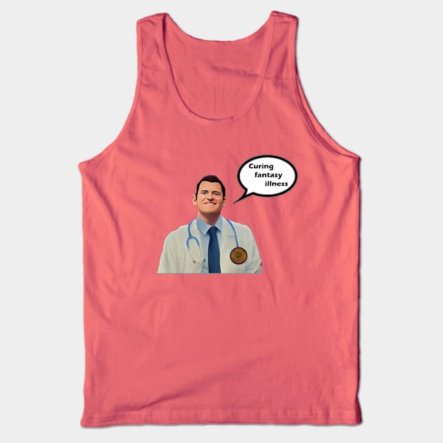 Doctor GoodCall Tank Top by Aussie NFL Fantasy Show